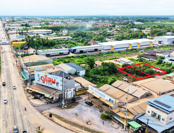 ขายที่ดินแบ่งล็อก 105 ตร.วา 2 ล็อก กาญจนวิถี 26 @แยกบางกุ้ง-เมืองสุราษฎร์ ล็อกละ 2.XX ล้านบาท (ตารางวาละ19,000 บาท)