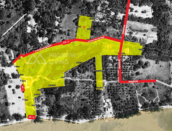 Oil palm plantation for sale, 6 rai @ Bang Baimai Intersection, price 2.XX MB / rai