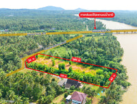 ขายที่ดินริมน้ำ 3-3-4 ไร่  @ท่าข้าม-พุนพิน ตรงข้ามร้านอาหารอาเตี่ยซีฟู้ด และโชว์รูมฟอร์ด สุราษฎร์ธานี ไร่ละ 5.X ล้านบาท