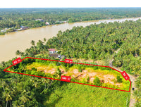 ขายที่ดินริมน้ำ 3-3-4 ไร่  @ท่าข้าม-พุนพิน ตรงข้ามร้านอาหารอาเตี่ยซีฟู้ด และโชว์รูมฟอร์ด สุราษฎร์ธานี ไร่ละ 5.X ล้านบาท