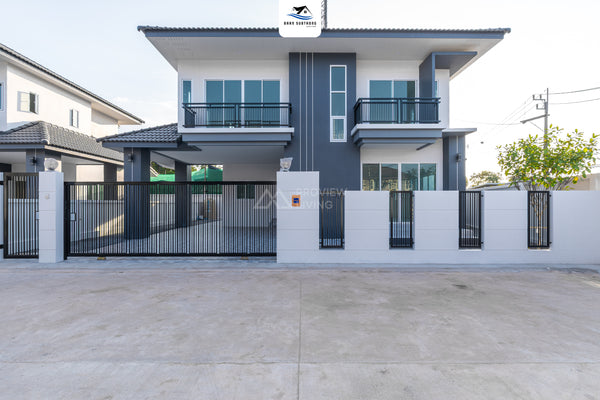 2-story house, Bang Chum Tho 1, 4 bedrooms, 3 bathrooms, Classic Style, Sriwichai 26, Baan Sap Thong, Thongraya, Surat Thani