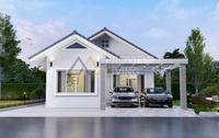 [For Sale - Ready to Move In] Detached House 3 Bedrooms 3 Bathrooms Modern Tropical Style, Bang Baimai, Surat Thani