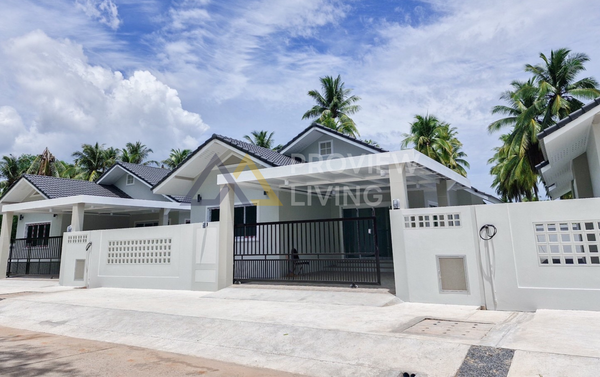 [For Sale - Ready to Move In] Detached House 3 Bedrooms 3 Bathrooms Modern Tropical Style, Bang Baimai, Surat Thani