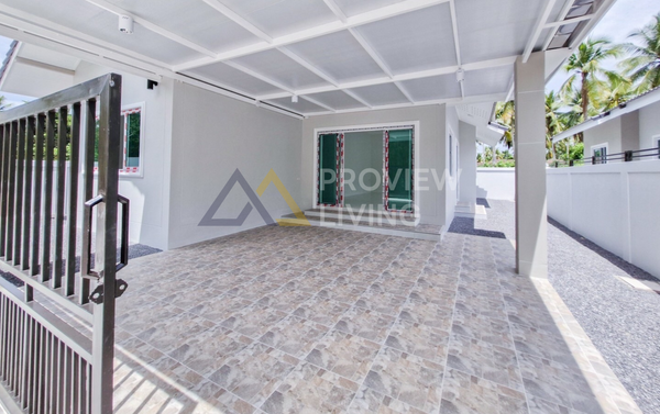 [For Sale - Ready to Move In] Detached House 3 Bedrooms 3 Bathrooms Modern Tropical Style, Bang Baimai, Surat Thani