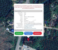 Urgent Sale: Vacant land in Surat Thani, near Chaiburi Hospital, next to the main road. Construction has begun for a 4-lane road. Selling by plot.