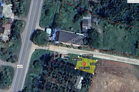 Urgent sale! Vacant land next to the road in Surat Thani, near Chai Buri Hospital. Area 46.4 sq. wah, 17m wide, 12m deep.