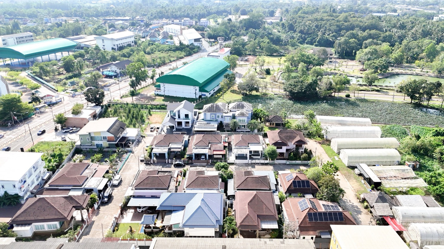 [ขายด่วน] บ้านเดี่ยว ชั้นเดียว หลังใหญ่ 3 ห้องนอน 2 ห้องน้ำ โซนโฉลกรัฐ ใกล้โรงแรม เอส.22 ราคา 5.XX ลบ.