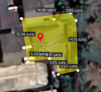 Urgent sale: Two-story detached house, Siraphat Private Thung Gong. 3 bedrooms, 2 bathrooms. Near Bangkok Hospital, Central Plaza, and Surat Thani Hospital.