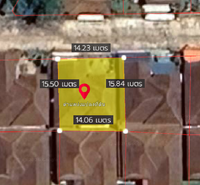House for sale in Surat Thani, 3 bedrooms, near Nipa Garden Hotel, starting from just over 2 million baht, 1 bathroom.
