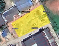 URGENT SALE! Vacant land ready for use in the heart of Phunphin. Size 2 Ngan 29.1 sq. wah. (829.1 sq.m.) 39-meter frontage. Landfilled and ready for development. Near Phunphin Villa and Surat Seafoods Co., Ltd.