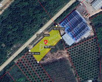 ขายด่วน ที่ดินเปล่า สุราษฎร์ธานี ติดถนนเซาเทิร์น ใกล้สนามชนไก่ทรัพย์ทวี อ.บ้านนาเดิม 3 ไร่ 1 งาน 24.0 ตารางวา หน้ากว้าง 127 เมตร