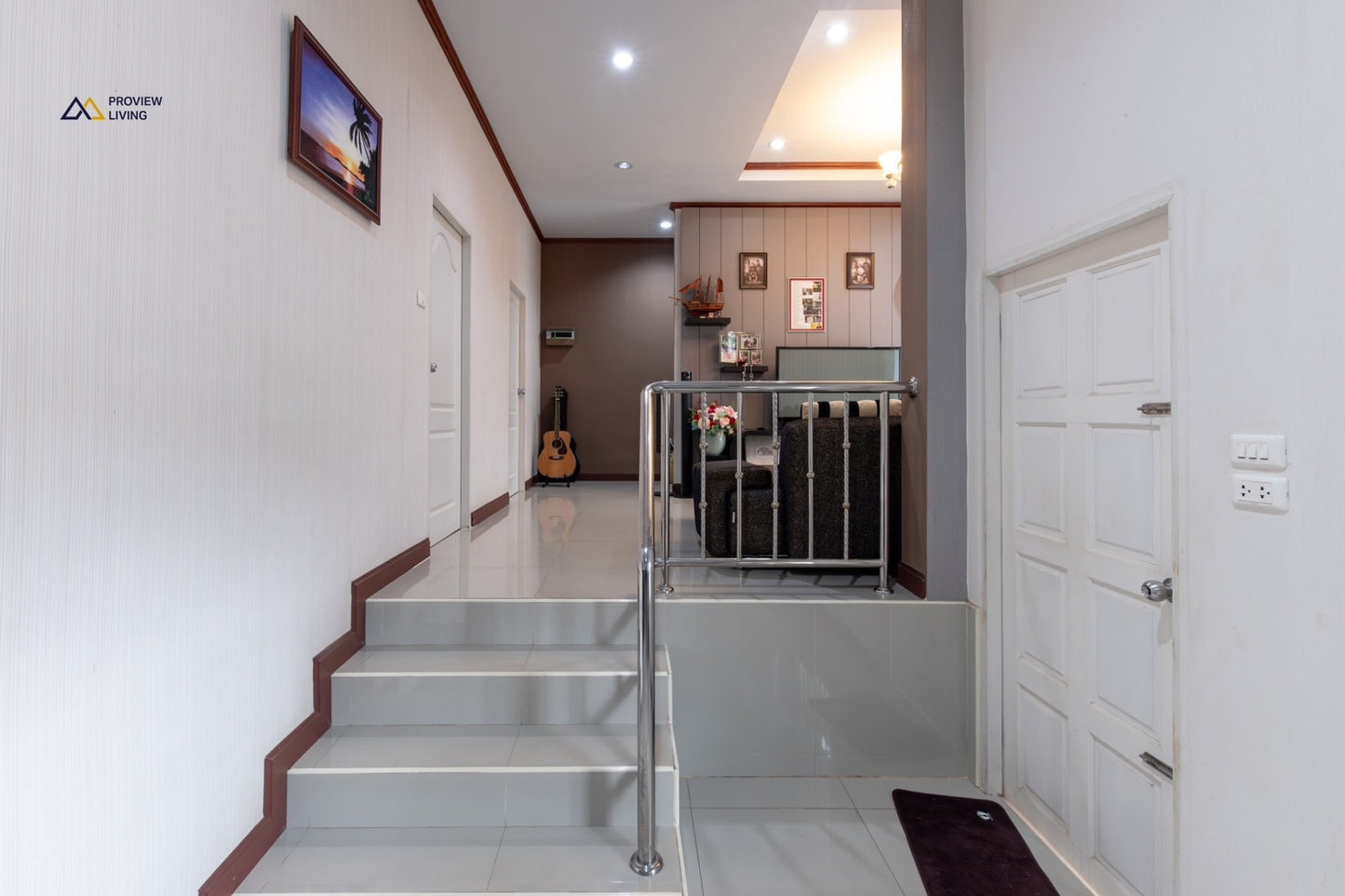 [Sold Out] บ้านเดี่ยว 3 ห้องนอน 2 ห้องน้ำ บ้านมือสองสภาพมือหนึ่ง สไตล์ Tropical @ถนนอำเภอ สุราษฎร์ธานี